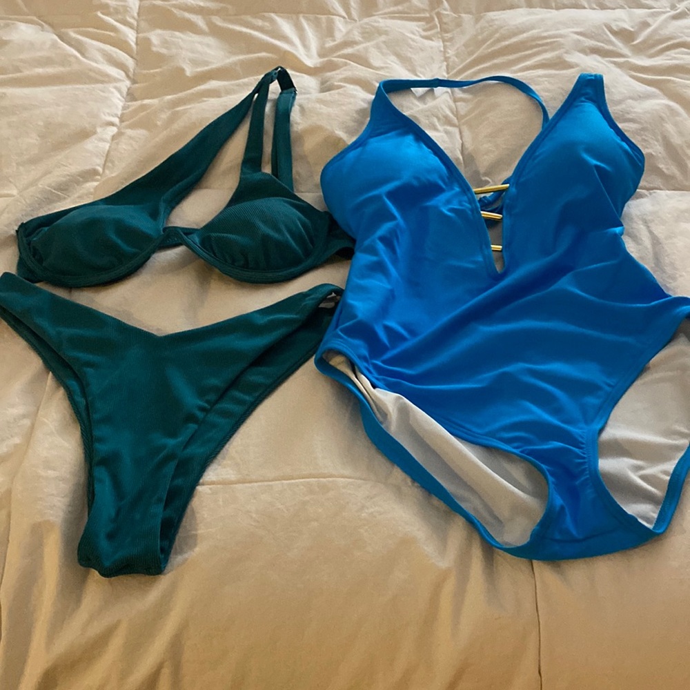 TWO SWIM SUITS